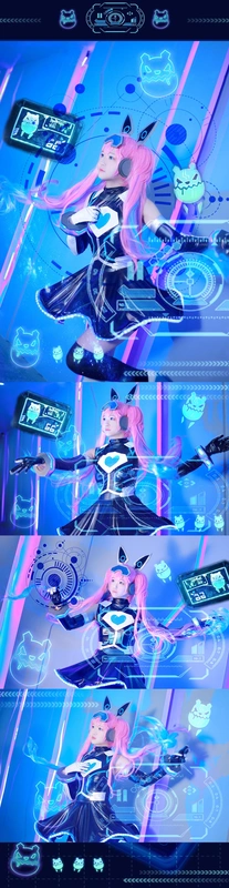 王者荣耀COS双马尾安琪拉 - 夏柠柠